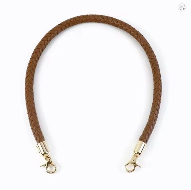 Braided Rope Shoulder Straps Brown- 60 cm