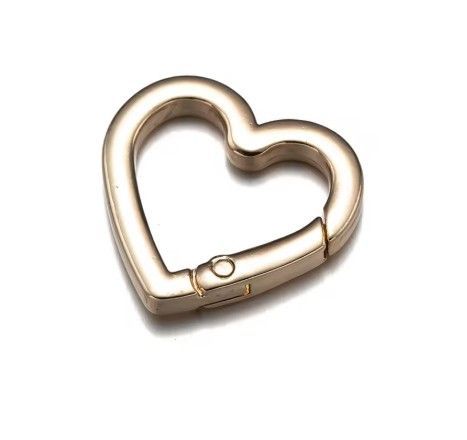 Heart Buckle Gold - 29 mm