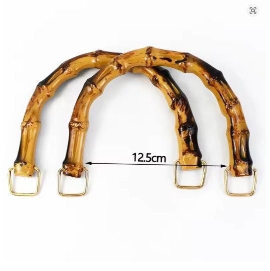 1 Pair Faux Bamboo Handle- 12.5 cm