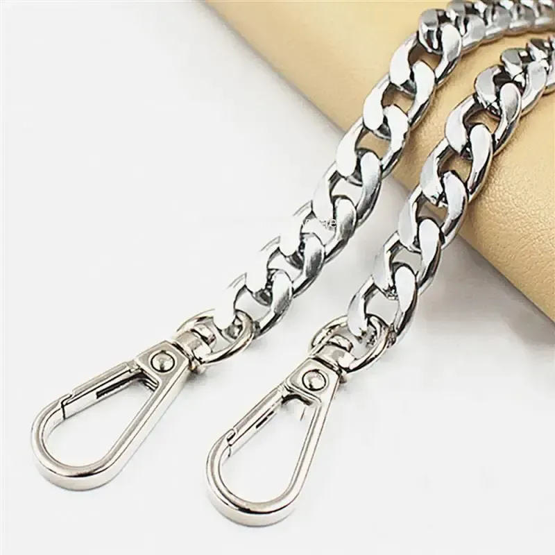 Metal Aluminum Bag Chain Silver- 1 m