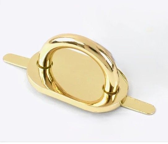 Clip Buckle Bag Strap Gold