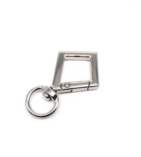 Buckle Rhombus Shaped Silver