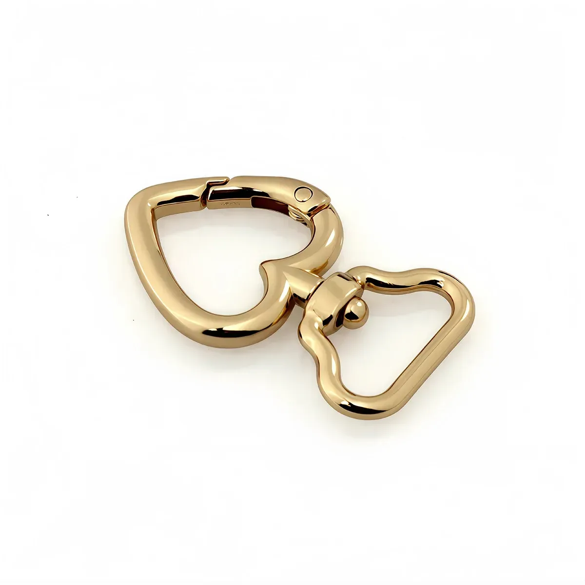 Heart Shape Spring Gold