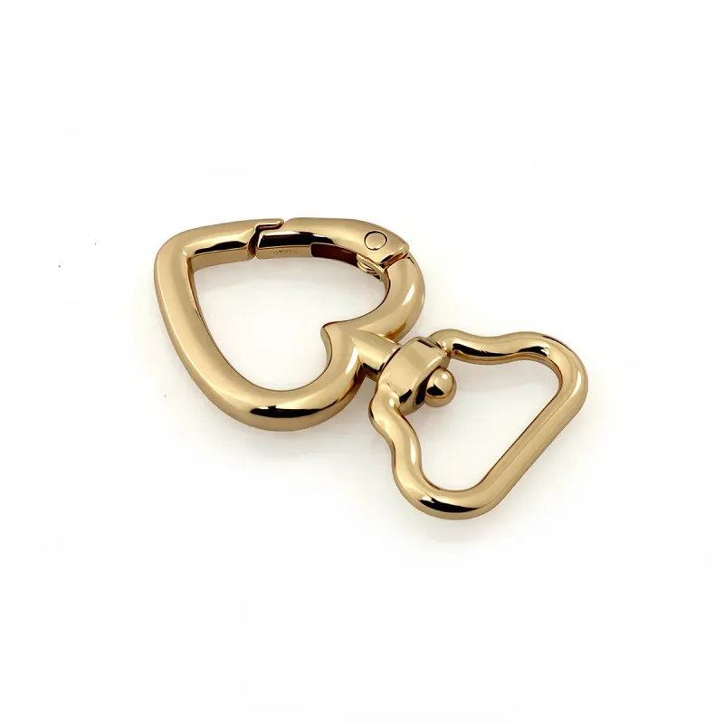 Heart Shape Spring Gold