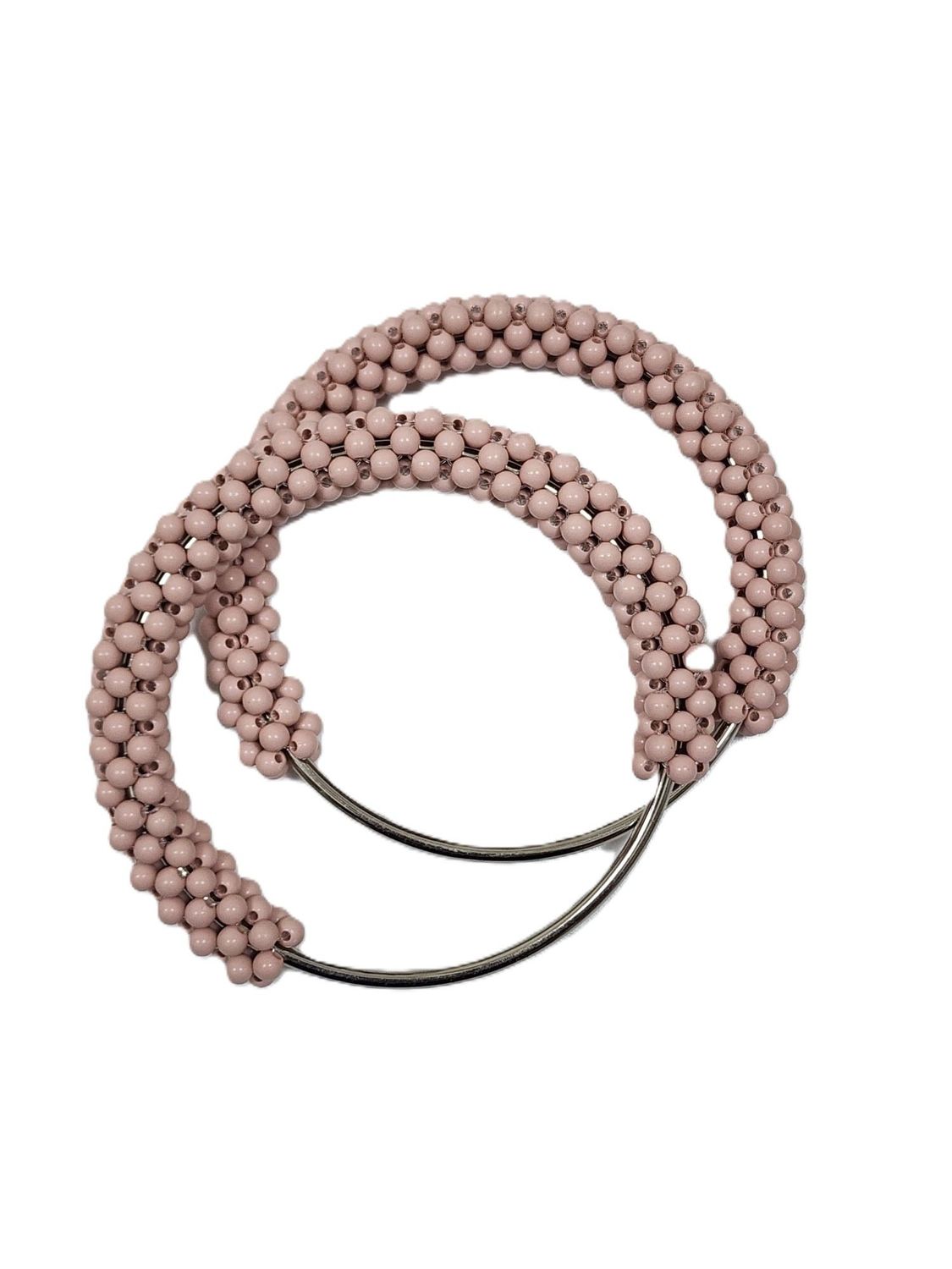 1 Pair Round Handle with Pearl- 11 CM