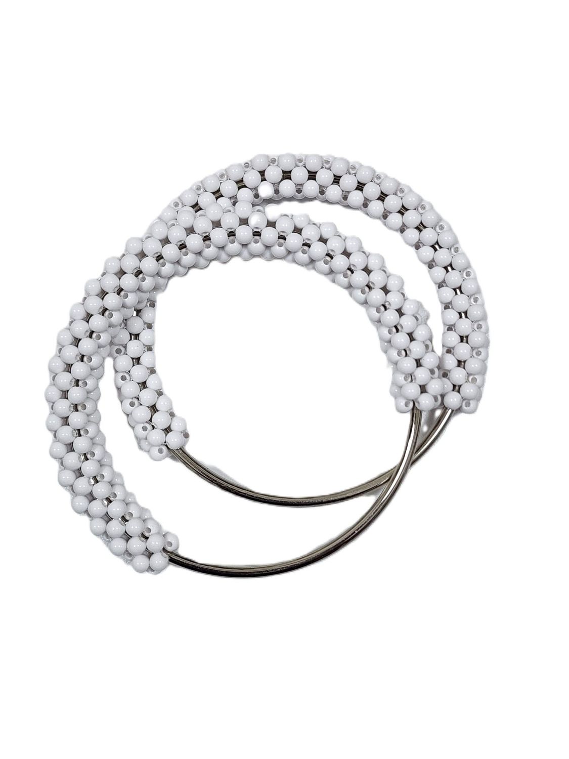 1 Pair Round Handle with Pearl- 11 CM