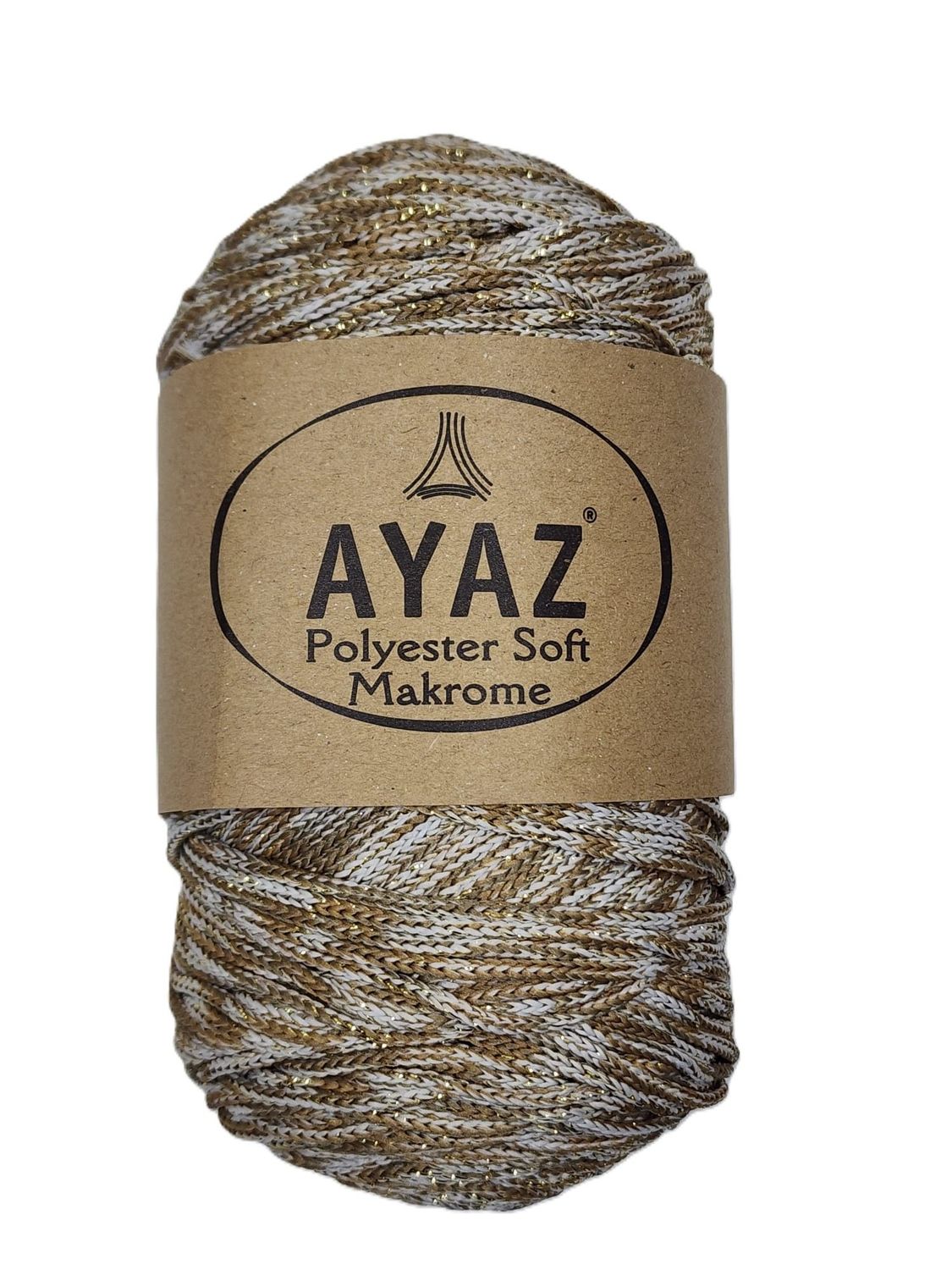 Ayaz-Polyester Soft Macrome Glitter-04-103
