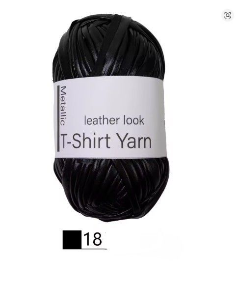 Leather Look- Black Color