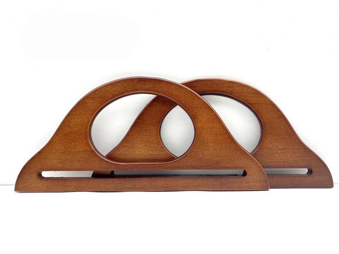 1 Pair Wooden Handle -20 CM