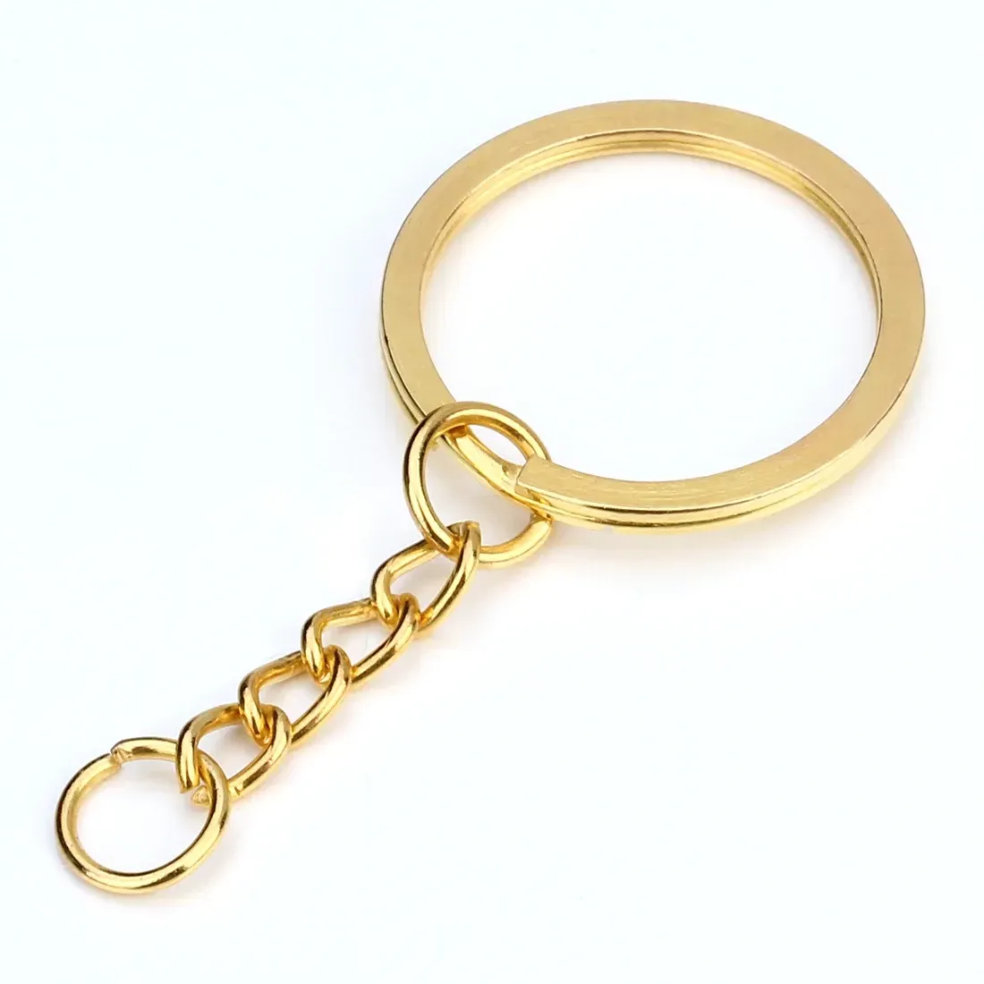 3 Piece High Quality Gold Keychain - 2.5 cm