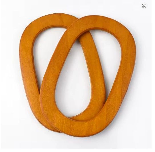 1 Pair Wooden Handle -16 CM