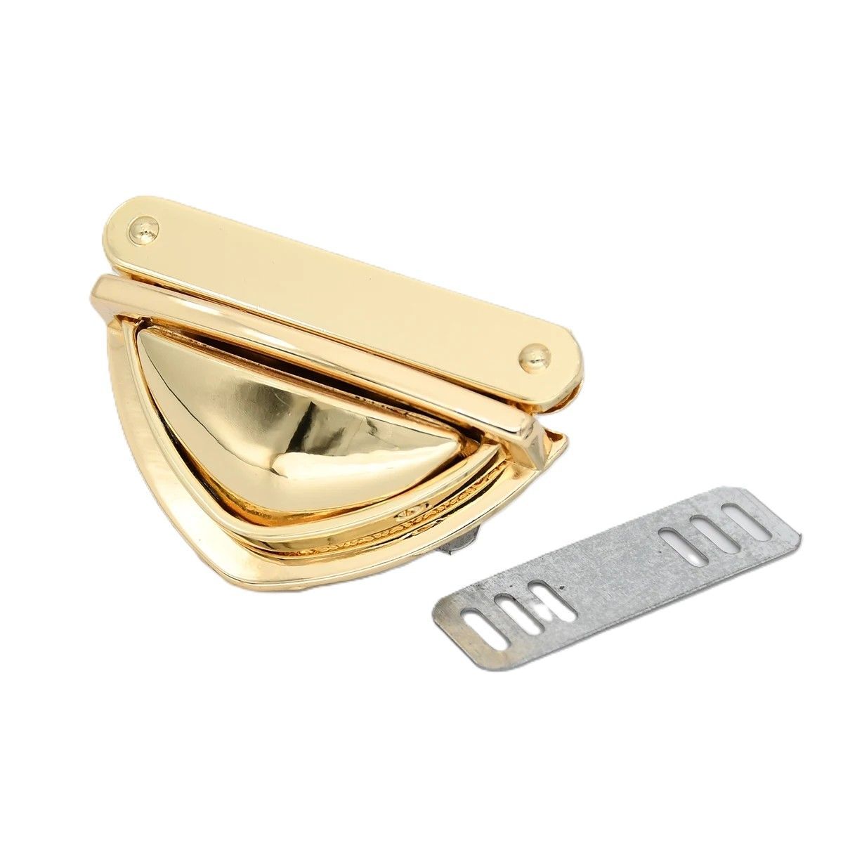 1 piece Bag Lock Metal Gold- 4.5 cm