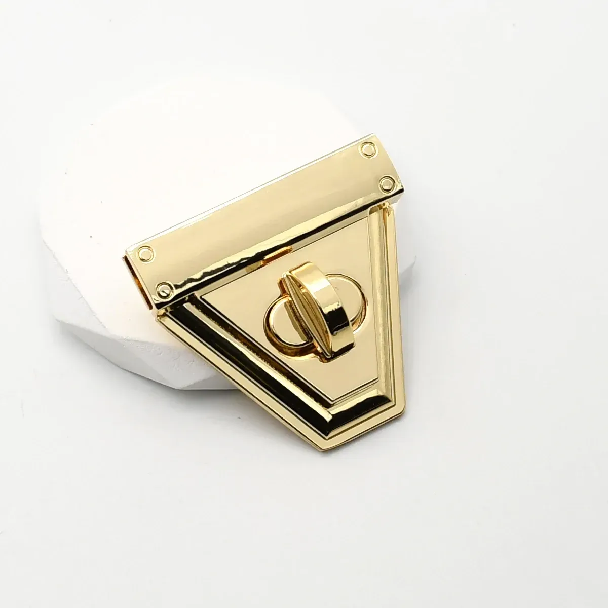 1 piece Bag Lock Turn Lock Gold- 3 cm