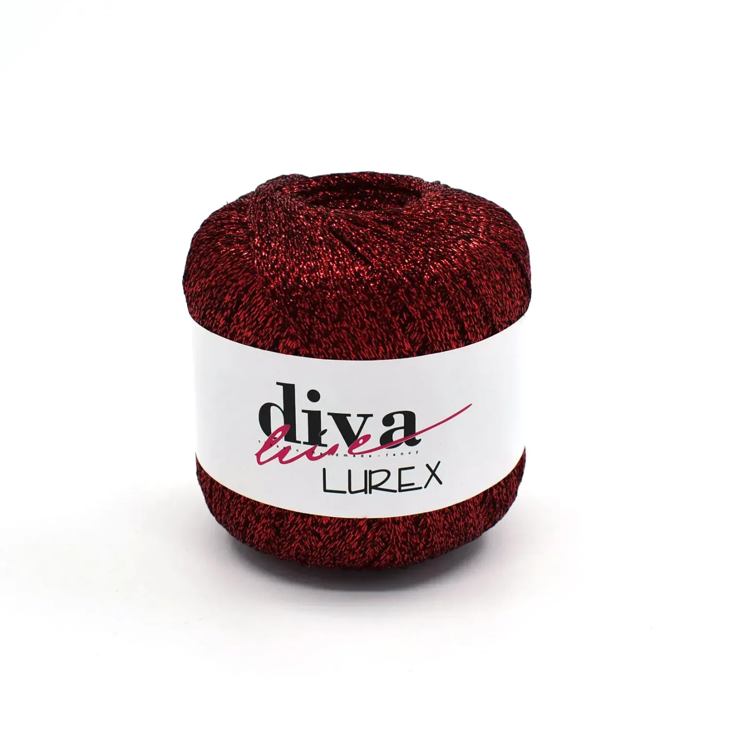 Diva-Lurex- Dark Red