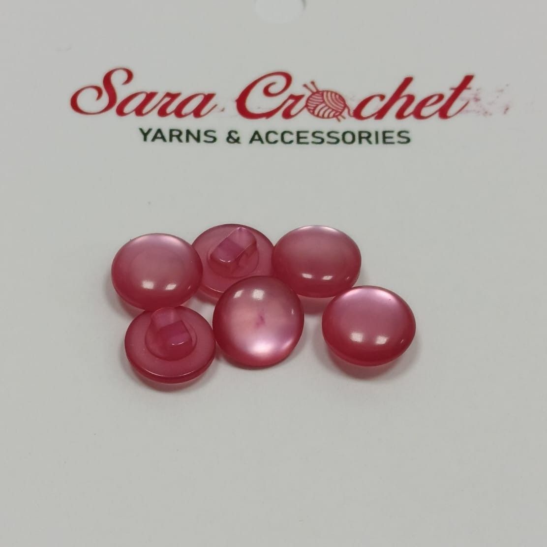 Buttons- 6 Pieces