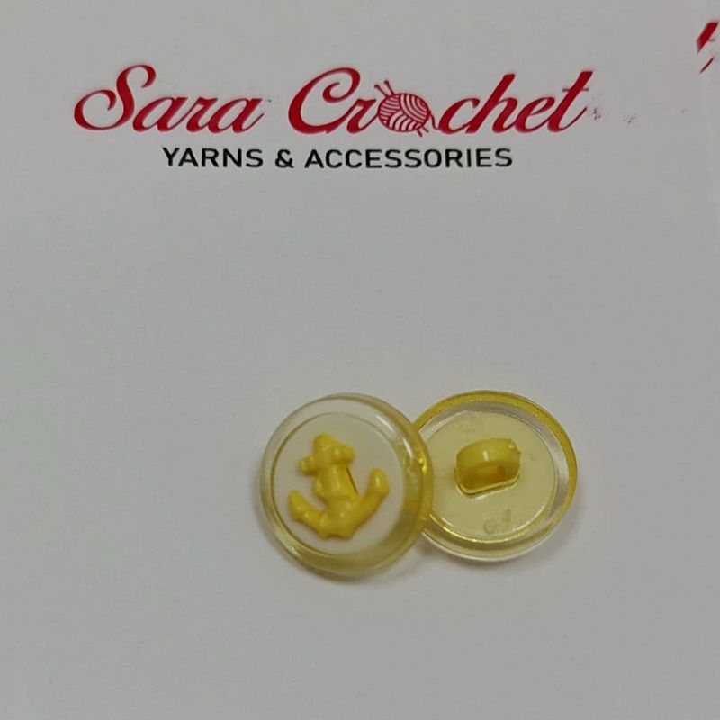 Buttons- 6 Pieces