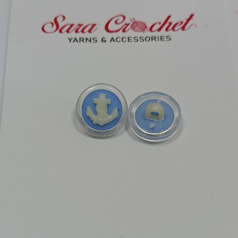 Buttons- 6 Pieces