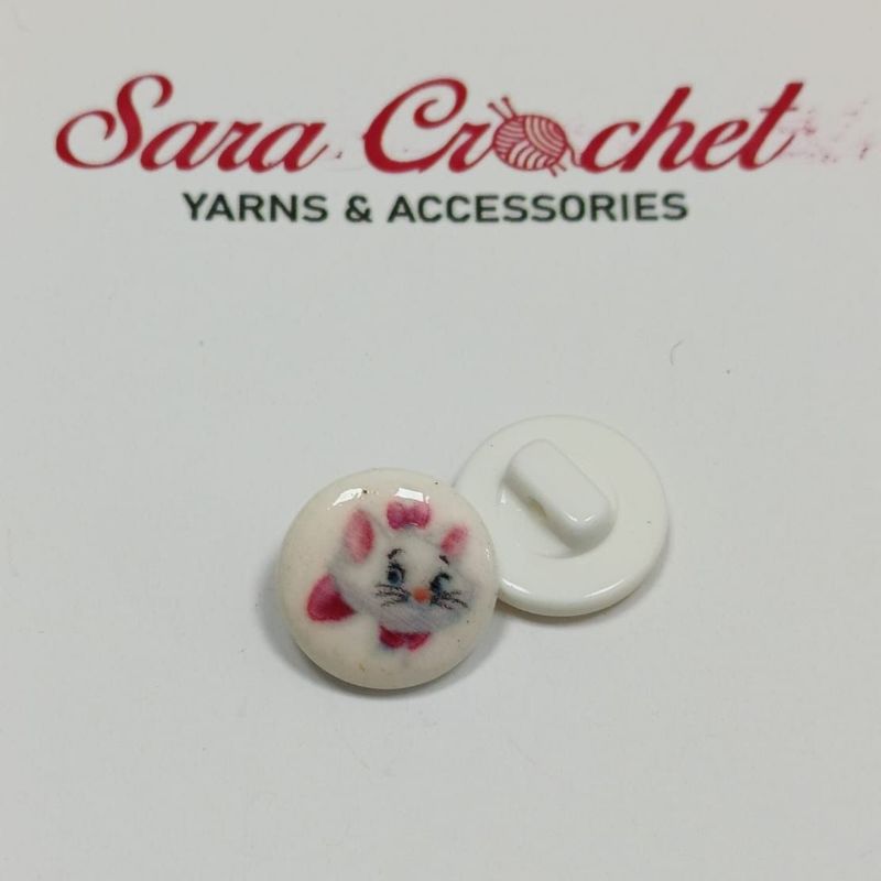 Buttons- 6 Pieces