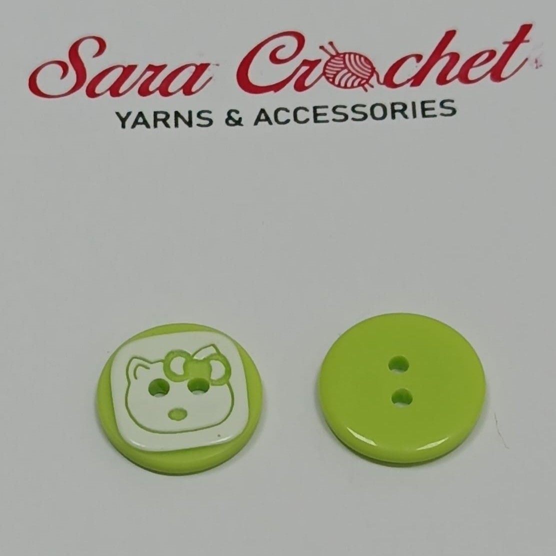 Buttons- 6 Pieces
