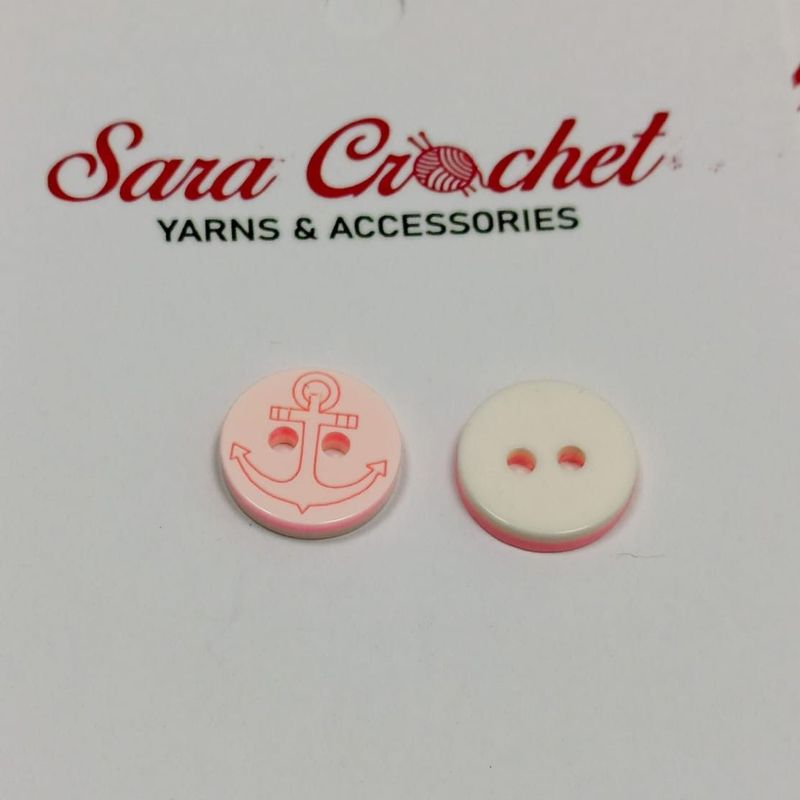 Buttons- 6 Pieces
