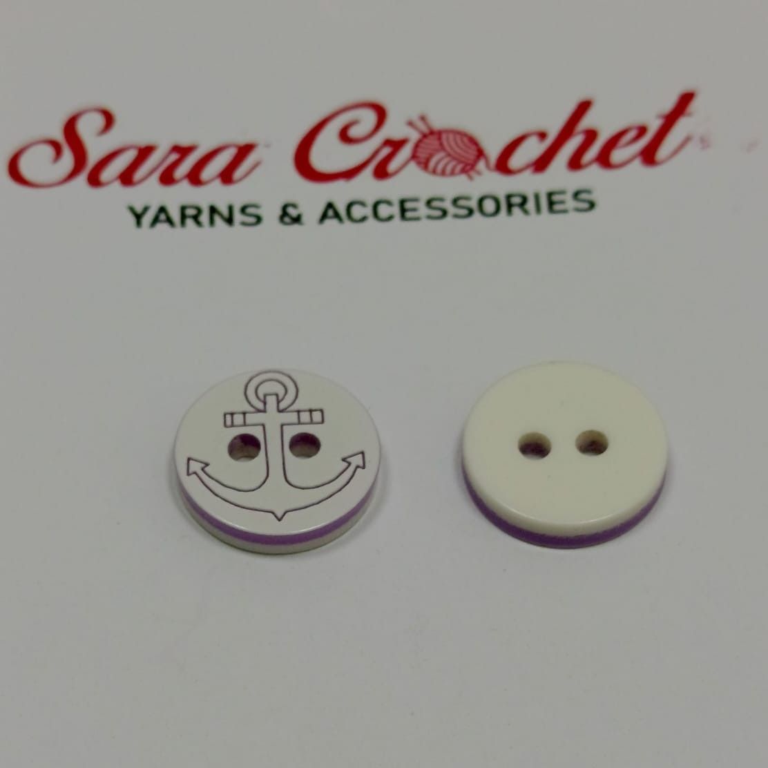 Buttons- 6 Pieces