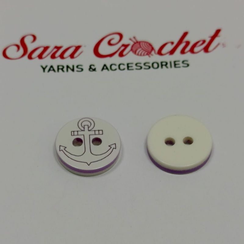 Buttons- 6 Pieces