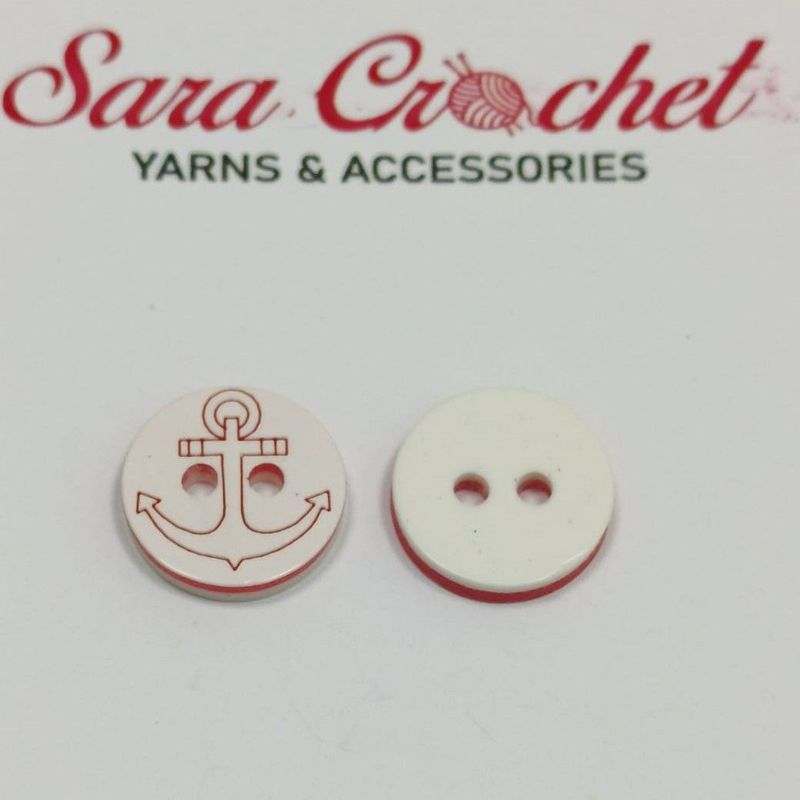 Buttons- 6 Pieces