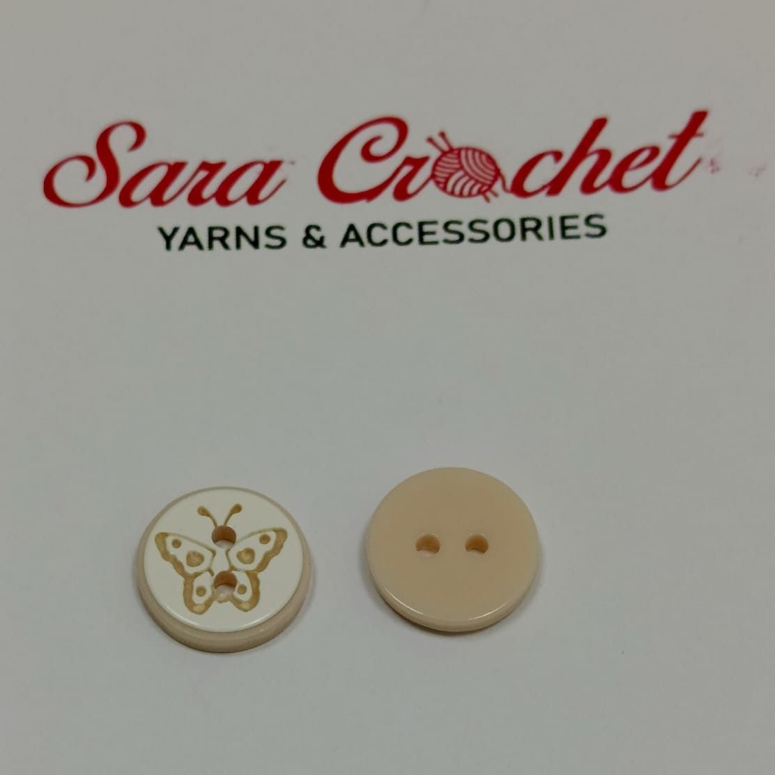 Buttons- 6 Pieces