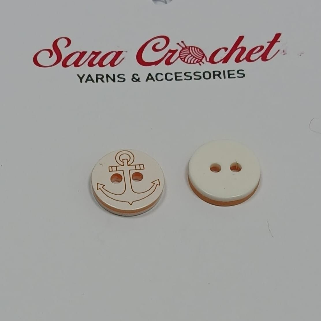 Buttons- 6 Pieces