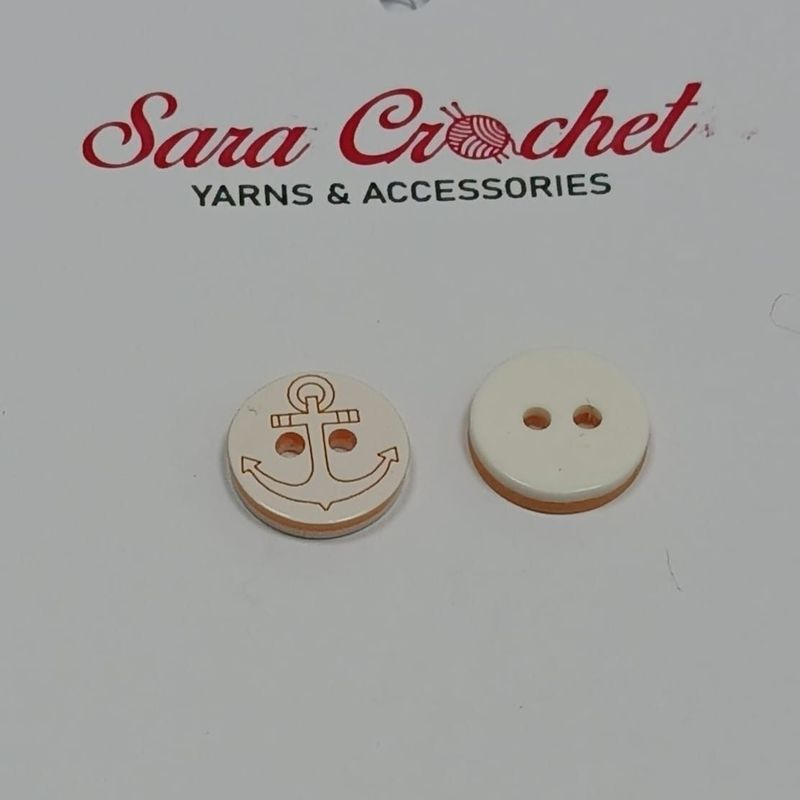 Buttons- 6 Pieces