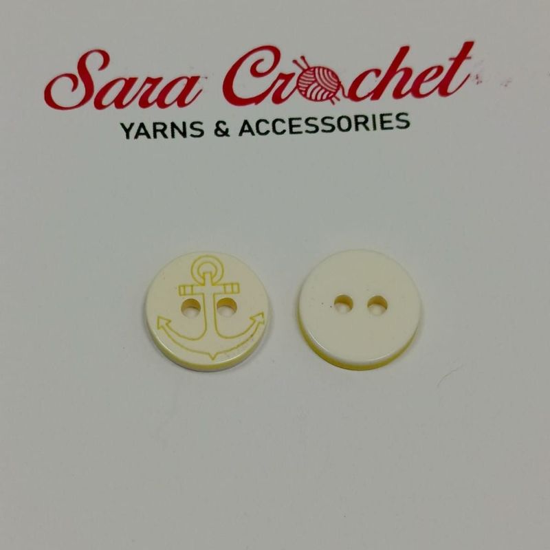 Buttons- 6 Pieces
