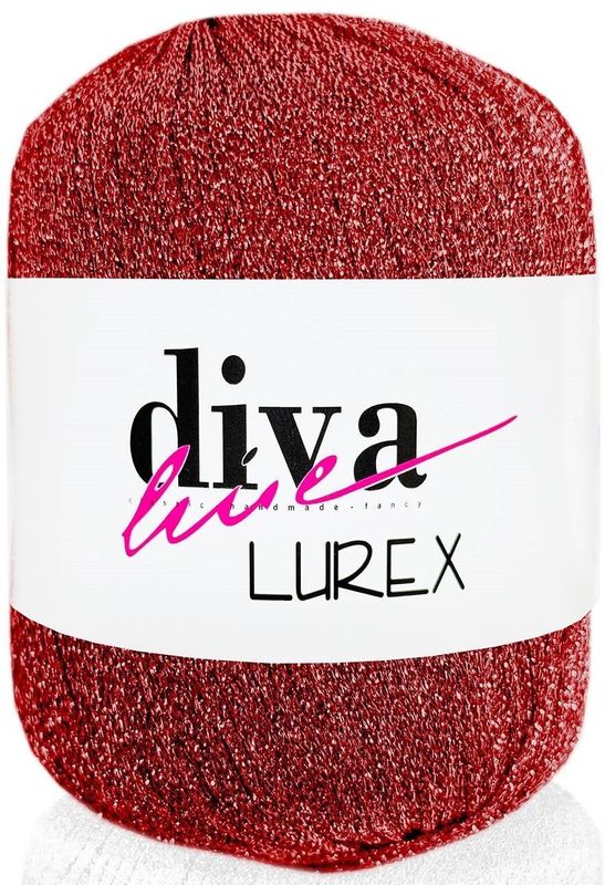 Diva-Lurex- Light Red - 22