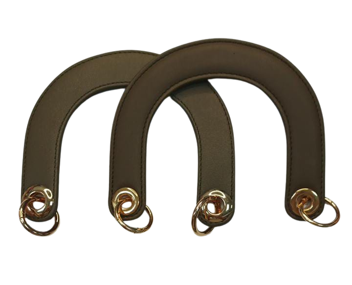 U Leather Handles-Khaki