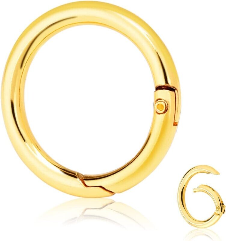 O Gold Ring- 3.5 cm