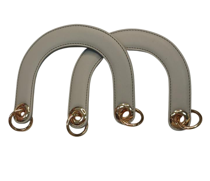 U Leather Handles-Grey