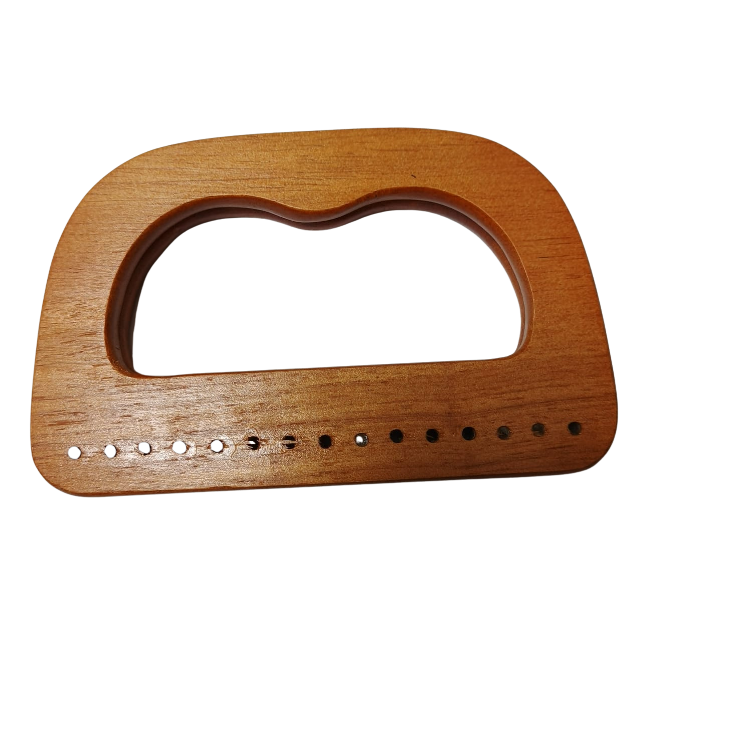 Pair Wooden Half Circle Handle - 11 cm