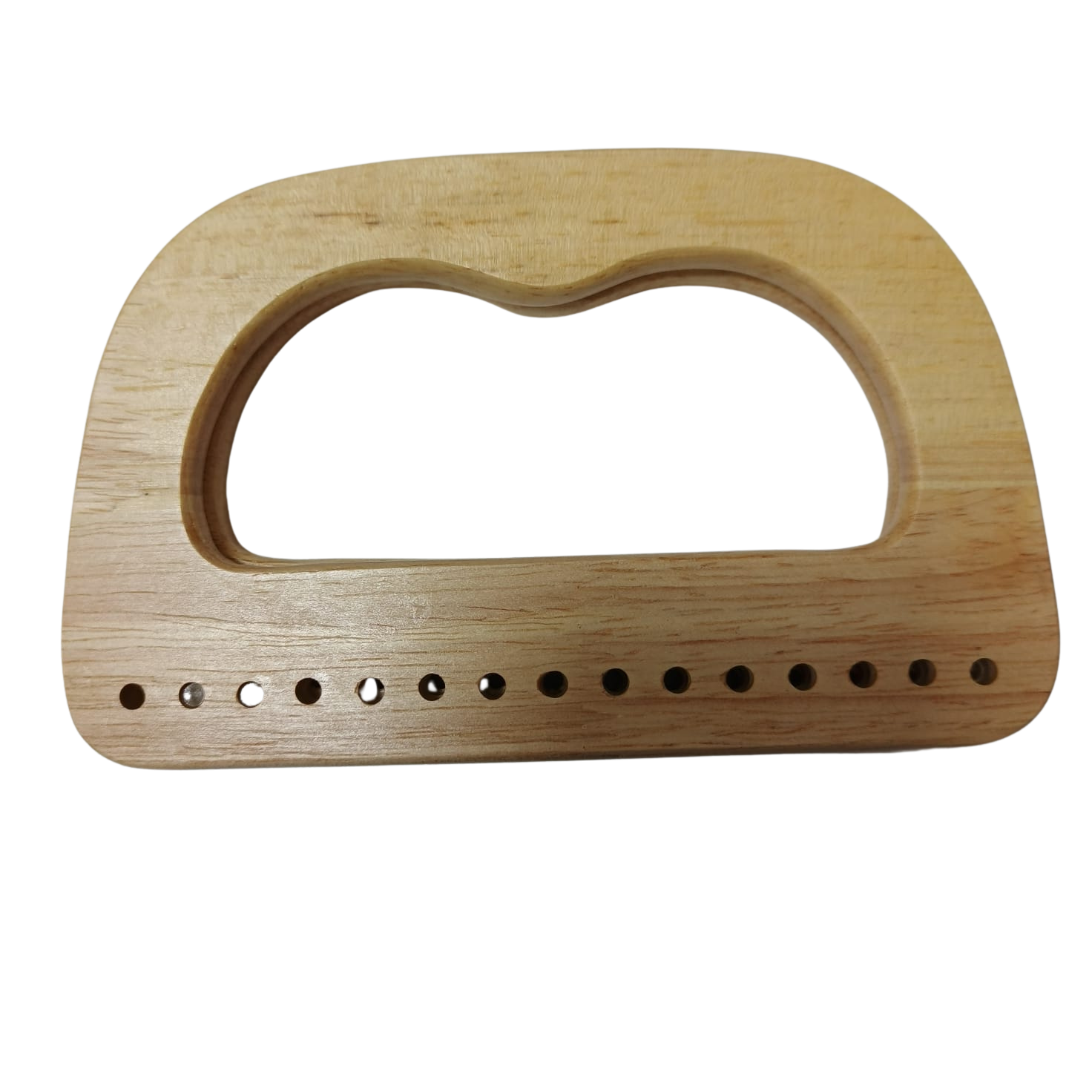 Pair Wooden Half Circle Handle - 11 cm