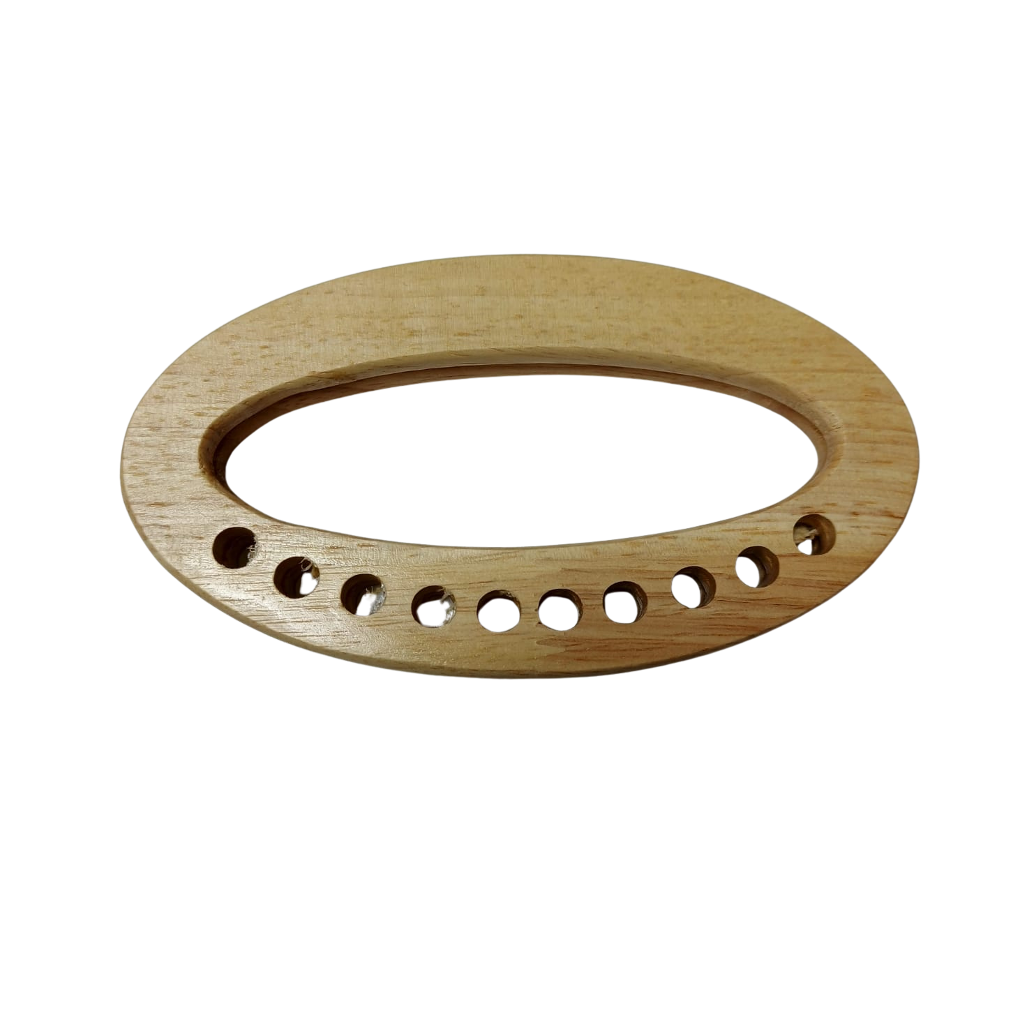 Pair Wooden Oval Handle - 22.5 cm