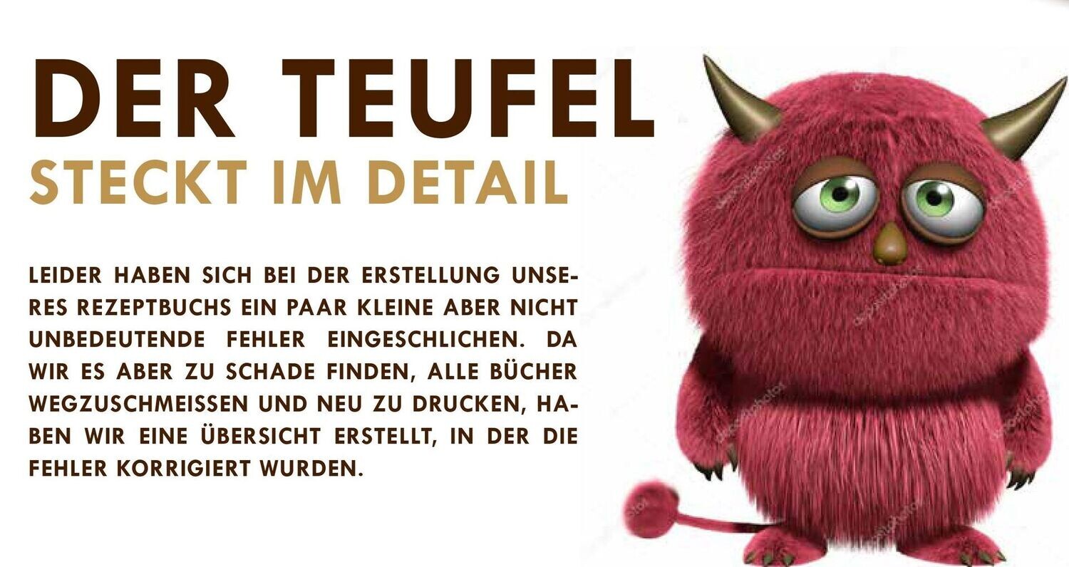 Rezeptbuch Fehlerteufel