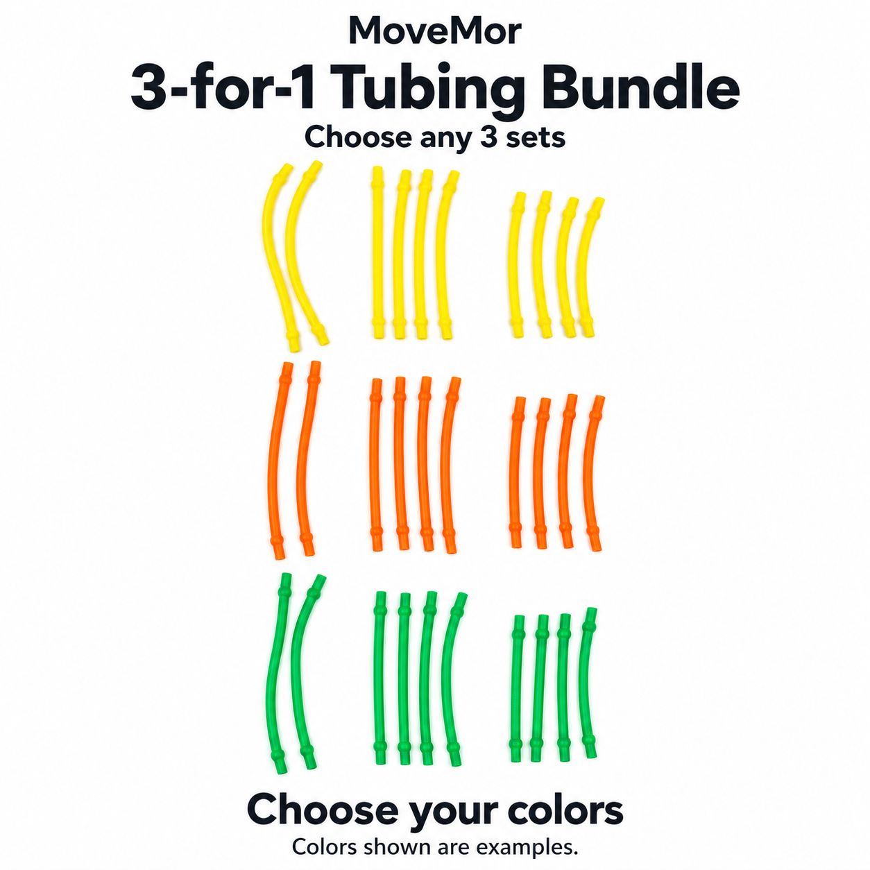 3-for-1 Tubing Bundle 3-for-1 Tubing Bundle