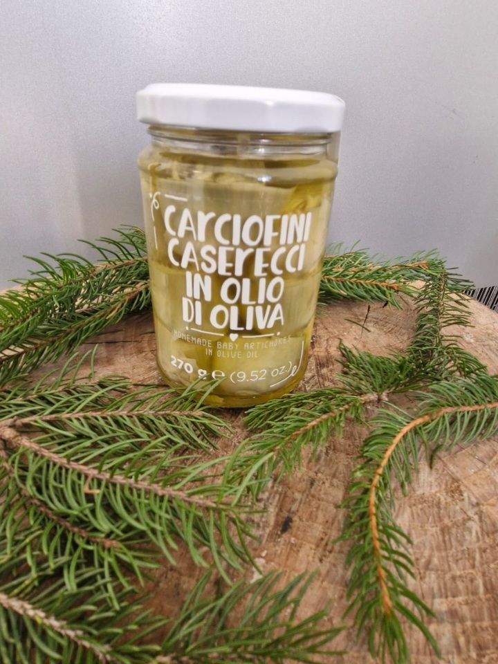 Carciofini caserecci in olio d'oliva 270g