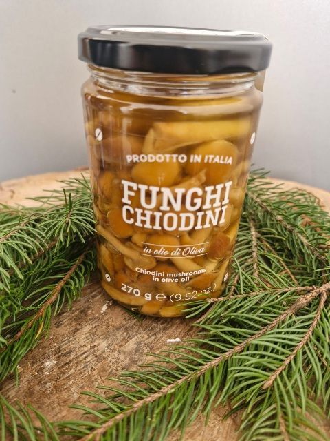 Funghi chiodini in olio d'oliva 270g