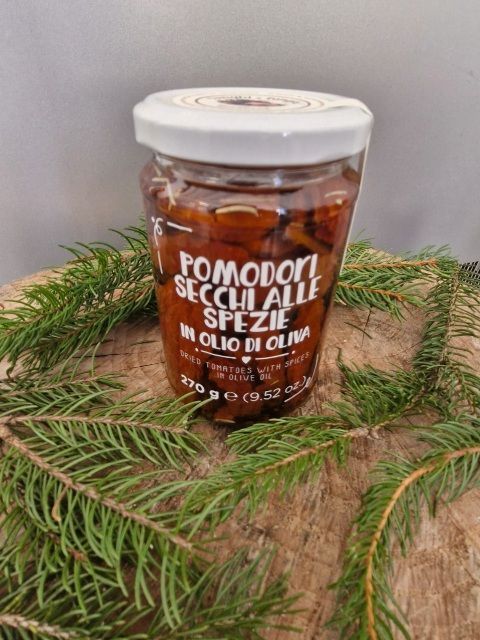 Pomodorini secchi in olio d'oliva 270g