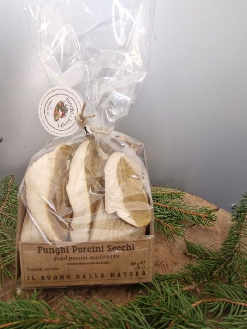 Funghi Porcini Secchi 50g Extra Sacchetto
