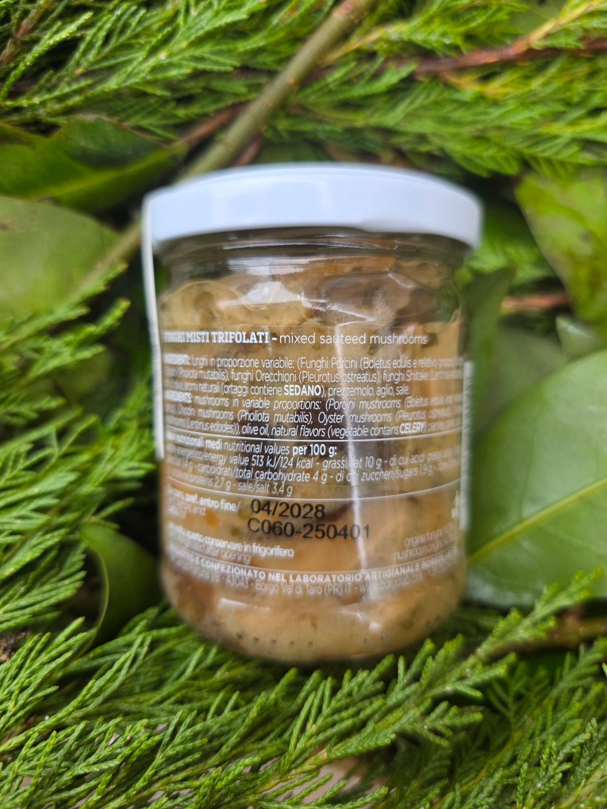 Funghi misti trifolati con porcini 180g
