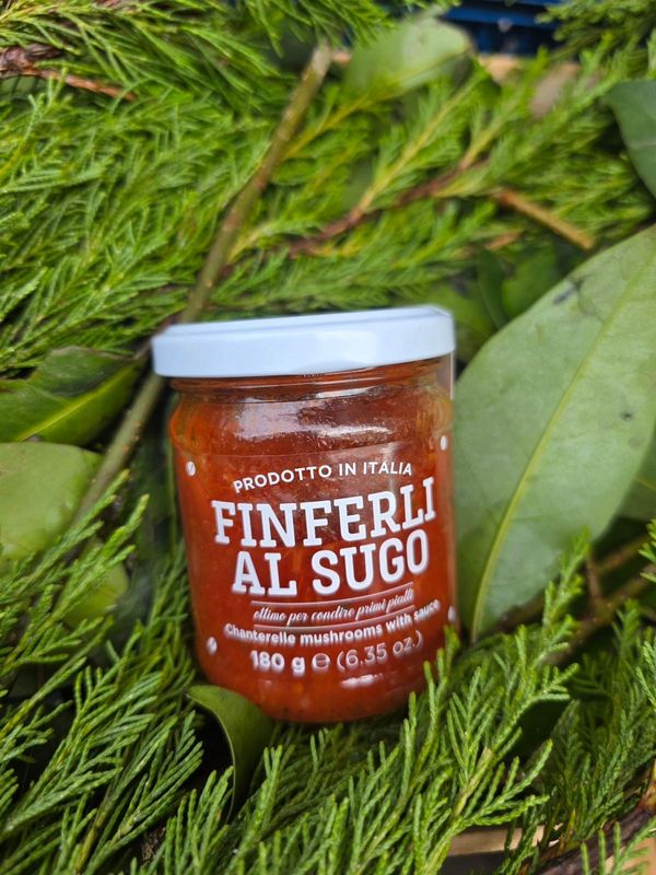 Funghi finferli al sugo 180g