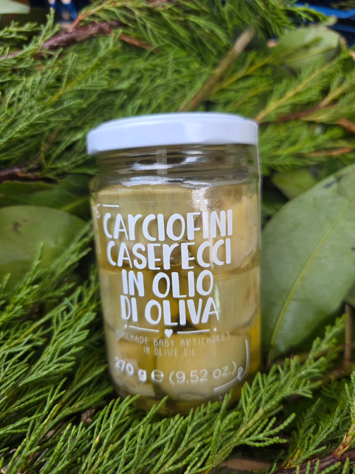 Carciofini caserecci in olio d'oliva 270g
