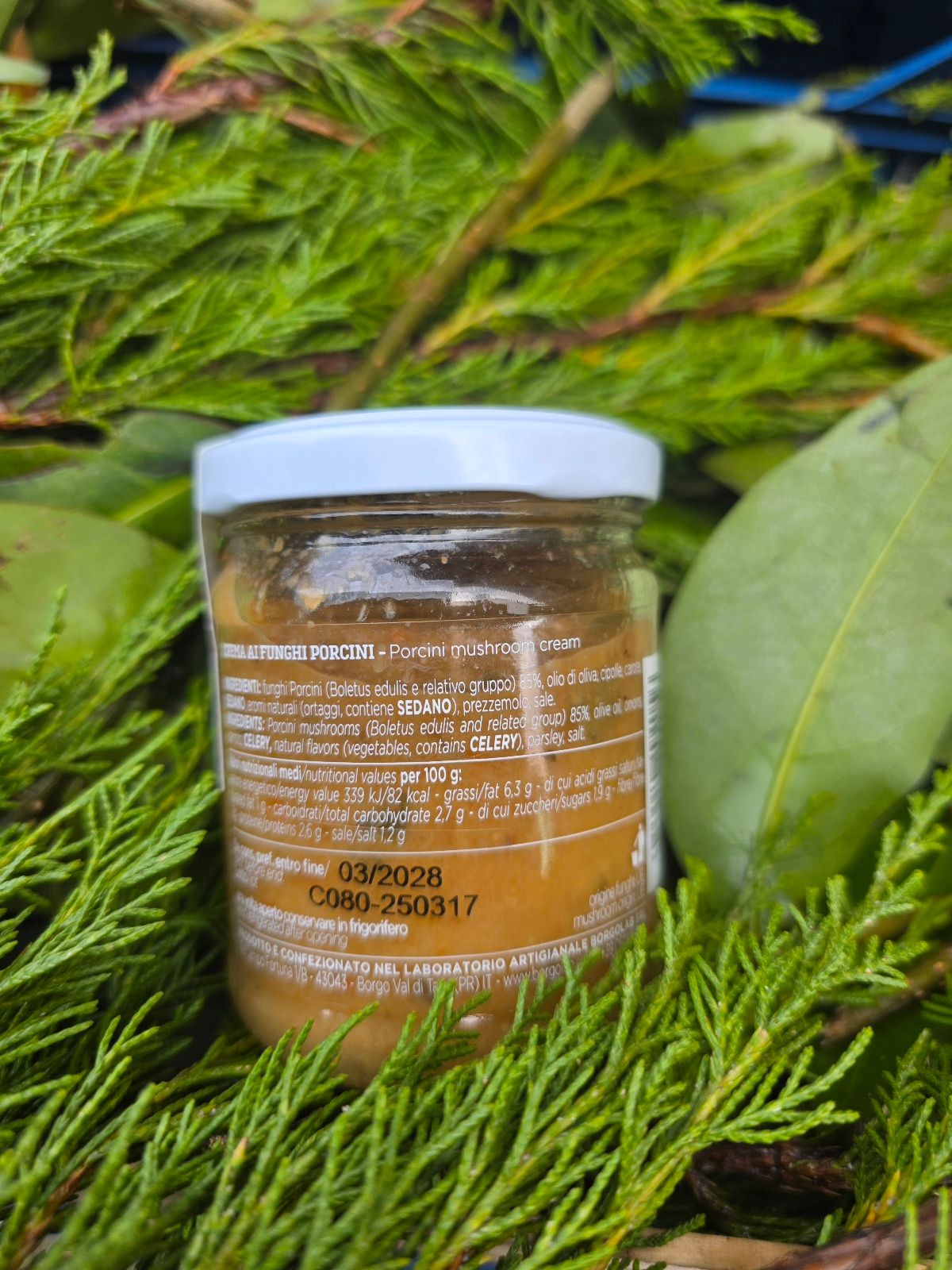 Crema ai funghi porcini 180g