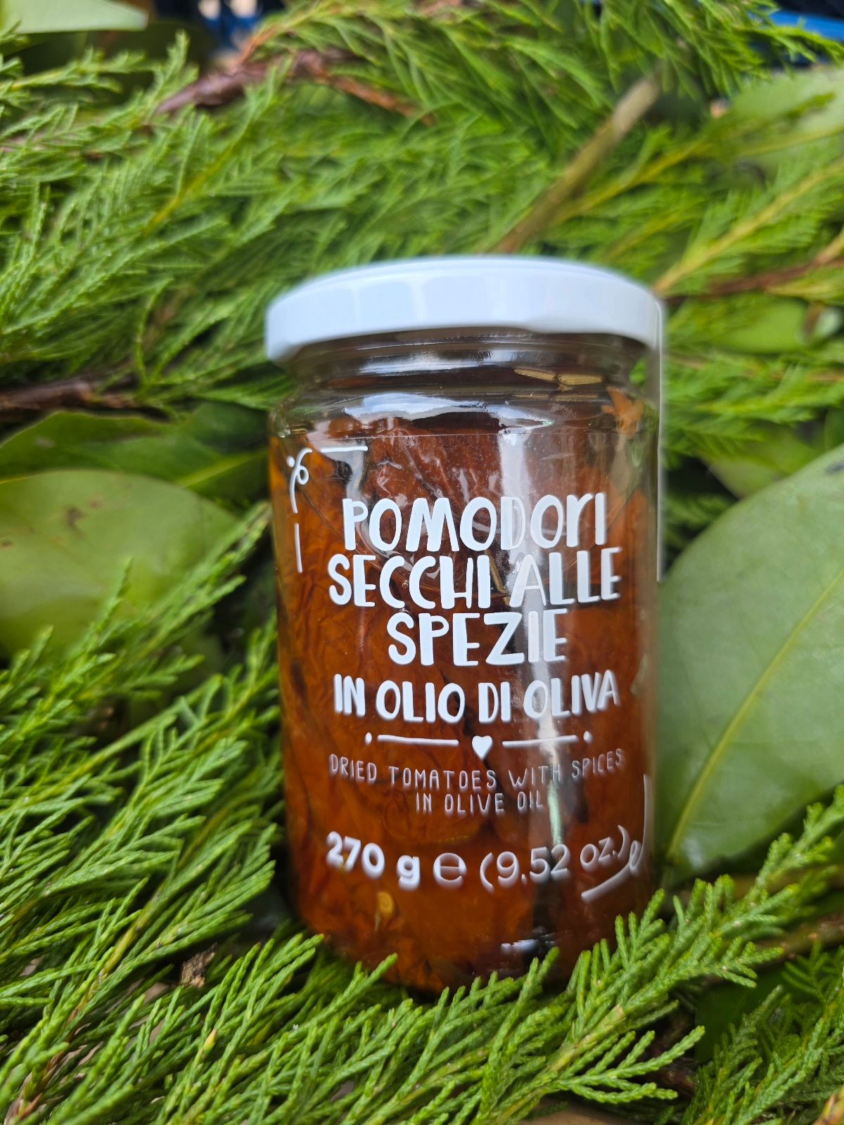 Pomodorini secchi in olio d'oliva 270g