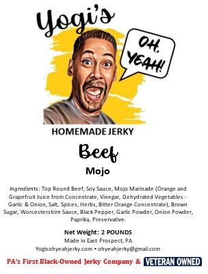2 LBS. Mojo Beef Jerky